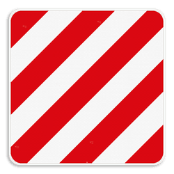 Panneau de démarcation