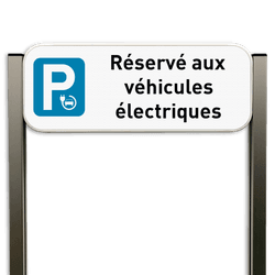 Panneau de Stationnement - Borne de Recharge pour Voiture Électrique