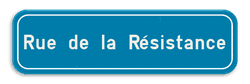 Plaque de rue 700x200mm - Personnalisable et r&eacute;sistante