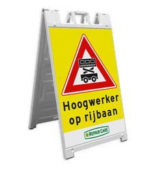 CarrySign TS 635x1140mm - A-bord vol reflecterend voor evenementen