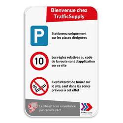 Panneau d'information personnalisable