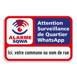Panneau SQWA 3x2 - Texte personnalisé