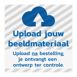 Informatiebord vlak 1:1 reflecterend met je eigen opdruk