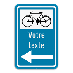 Panneau de signalisation F34b2