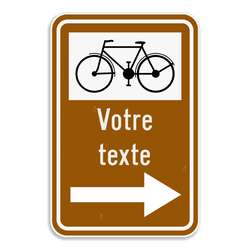 Panneau de signalisation F34c2