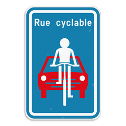 Panneau de signalisation F111
