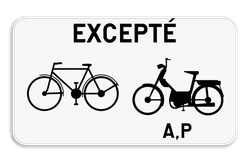 Panneau de signalisation M12
