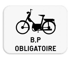 Panneau de signalisation M14