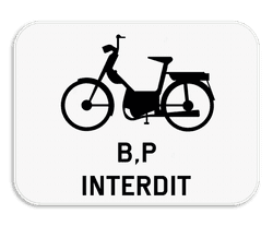 Panneau de signalisation M16