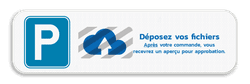 Panneau de stationnement - Design personnel