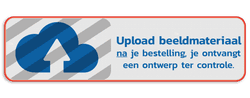 Informatiebord 11:3 reflecterend met je eigen opdruk