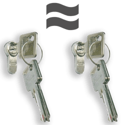 Supplément pour serrure cylindrique avec la même clé