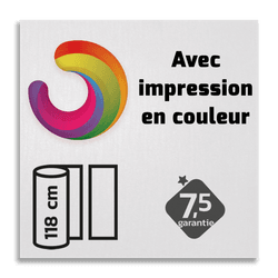 Classe 1 - Film r&eacute;fl&eacute;chissant imprim&eacute; en couleur sur mesure - T-1500-B
