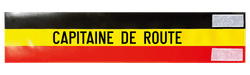 Brassard de Capitaine de route