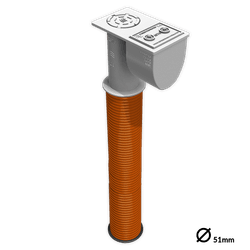 Douille de scellement PipeLock 900mm Ø 51 mm + clé