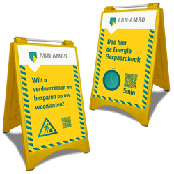 CarrySign TSY 540x940mm - beeldmaat 490x740mm - 5kg - stoepbord
