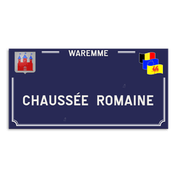Plaque de rue - Waremme - Personnalisable