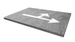 Marquage routier - flèches