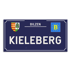 Plaque de rue - Bilzen - Personnalisable