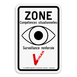 Panneau VIGILIS - Compétences situationnelles - Surveillance renforcée - Suveillance Belge