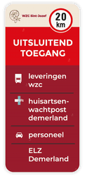 Informatiebord 400x900 reflecterend met je eigen opdruk