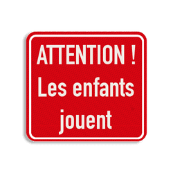 Plaque de numéro de maison 119x109mm - Texte
