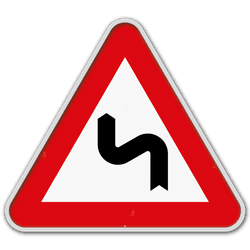 Panneau de signalisation A1c