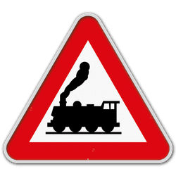 Panneau de signalisation A43