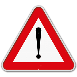 Panneau G2000 - A51 - Danger non défini par un symbole spécial