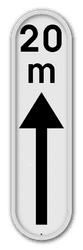 Panneau G2000 - G type Xc - Réglementation sur une courte distance