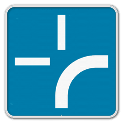 Panneau de signalisation GVIII