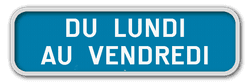 Panneau de signalisation GV