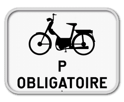 Panneau de signalisation M13