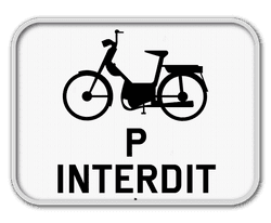 Panneau de signalisation M15