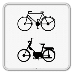 Panneau de signalisation M8
