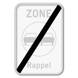 Panneau de signalisation ZC35T/
