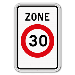 Panneau de signalisation F4a
