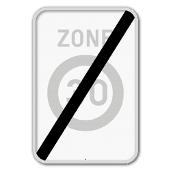 Panneau de signalisation ZC45