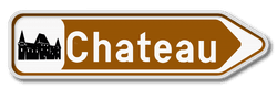 Panneau de signalisation F33c (droite)