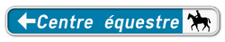 Panneau de signalisation F34b1