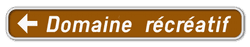 Panneau de signalisation F35