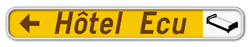 Panneau de signalisation F37