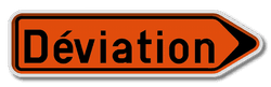 Panneau de signalisation F41