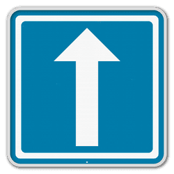 Panneau de signalisation F19