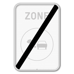 Panneau de signalisation F118