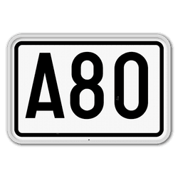 Panneau de signalisation F23b