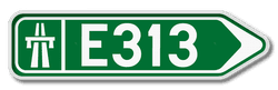 Panneau de signalisation F31