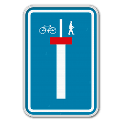 Panneau de signalisation F45b