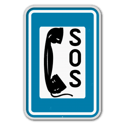 Panneau de signalisation F62