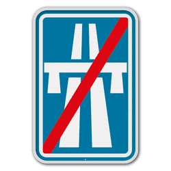 Panneau de signalisation F7